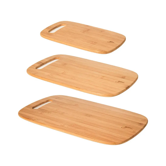 Set of 3 bamboo boards