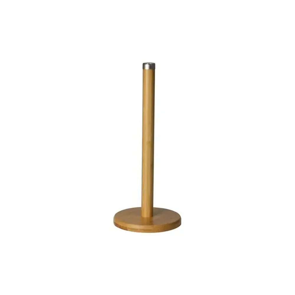 Bamboo paper towel holder