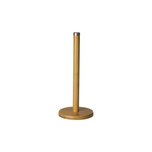Bamboo paper towel holder