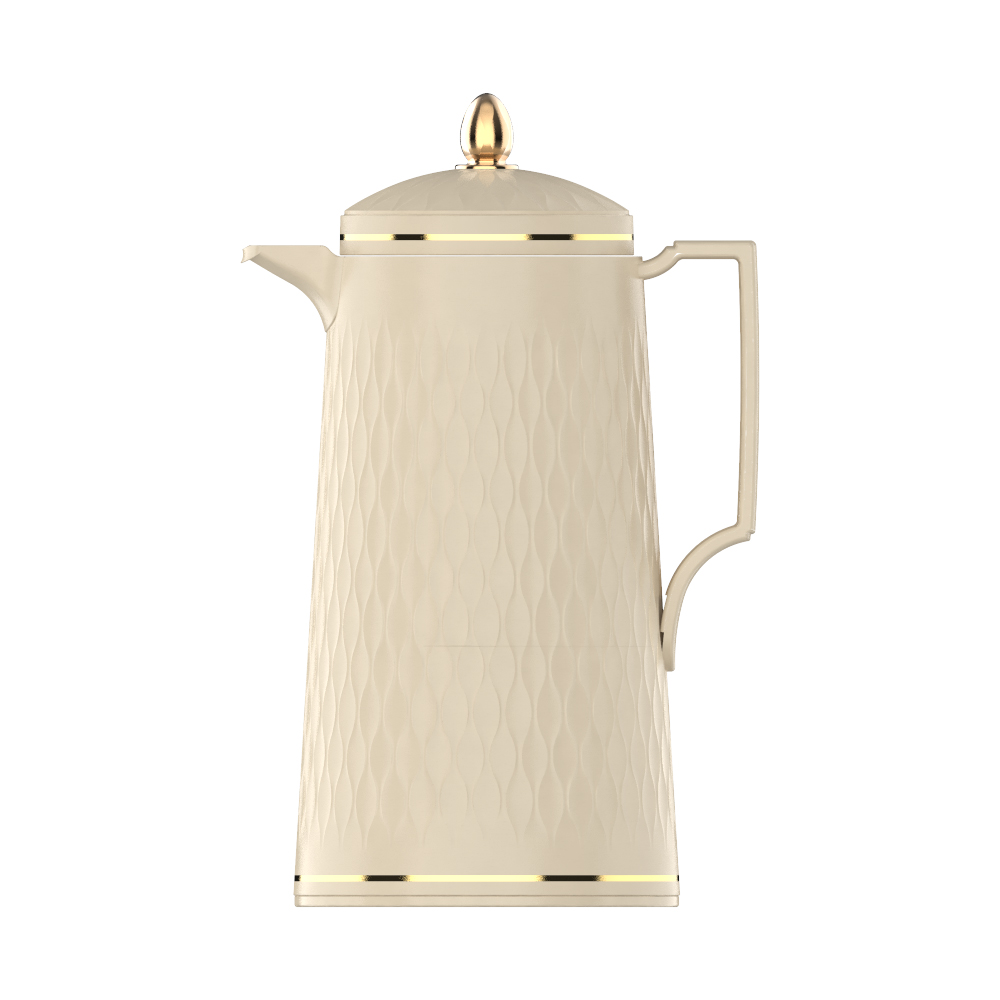 White gold thermal bottle