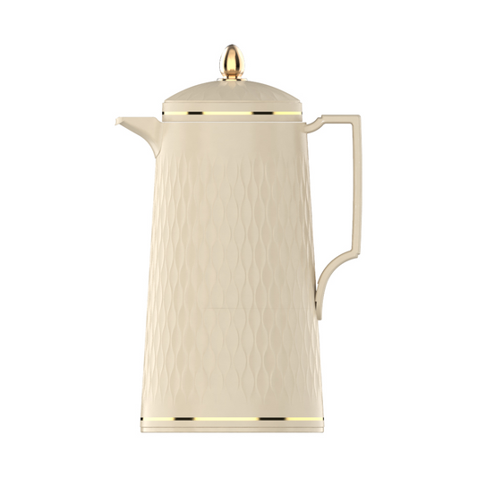 White gold thermal bottle