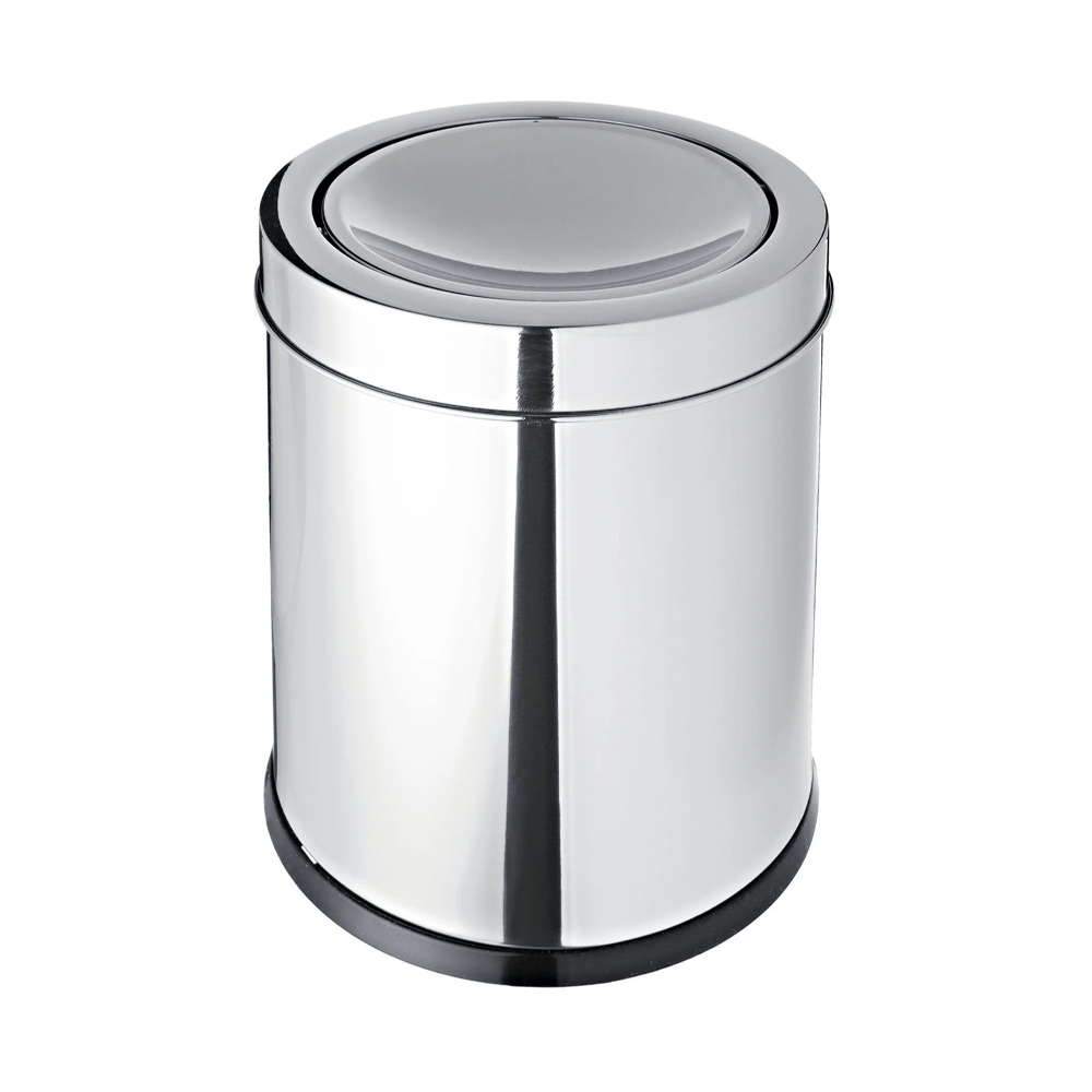 Round tilting trash bin 5L