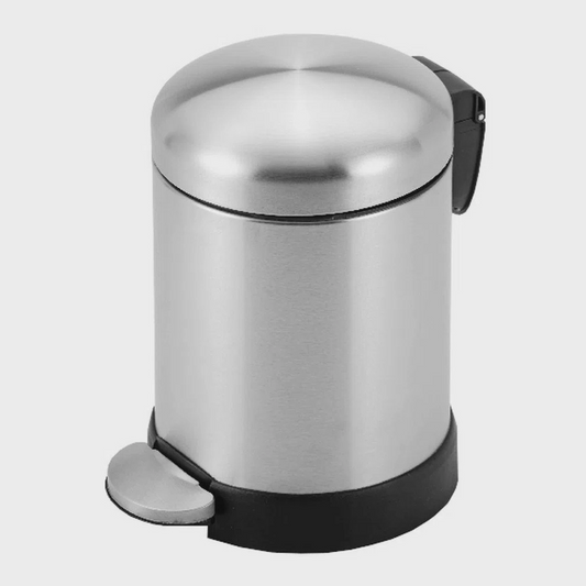 5L steel oval trash can