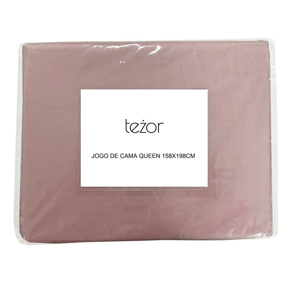 Queen bed set 4 pieces Alice 200 thread count