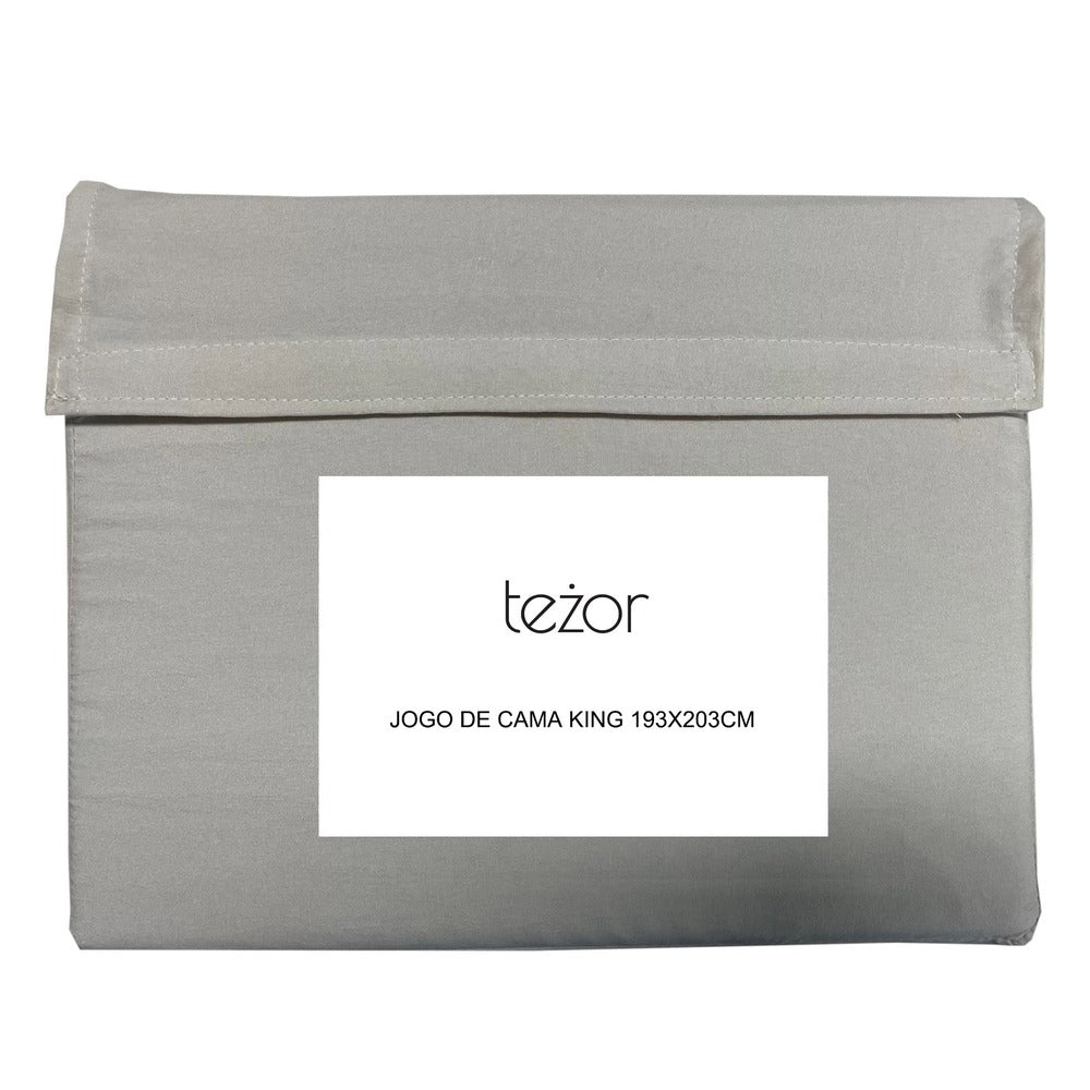Jogo de cama king 4 peças Amber 180 fios