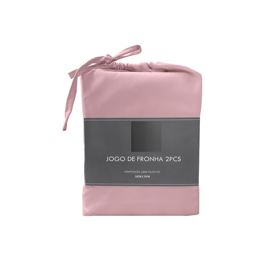 Set of 2 pillowcases 85gsm Audrey