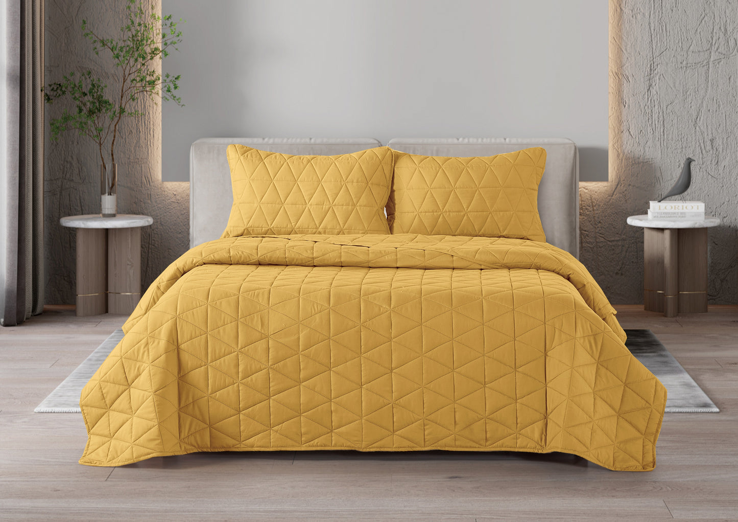 Conjunto colcha pinsonic 70gsm solteiro 2peças