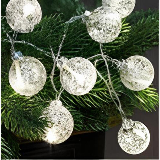 Crystal decorative string lights