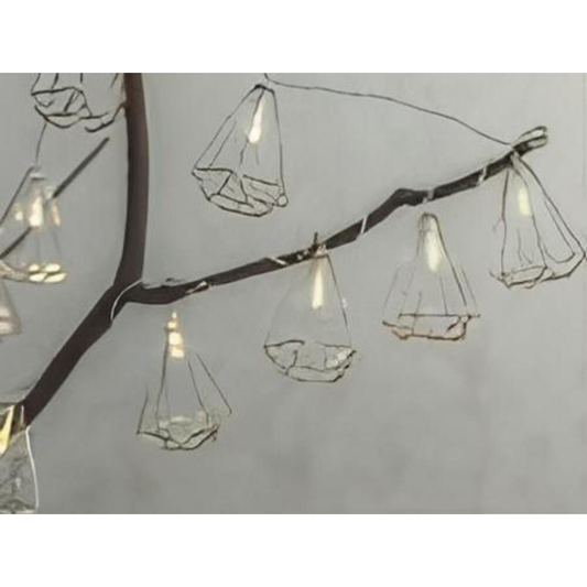 Small diamond decorative string of lights