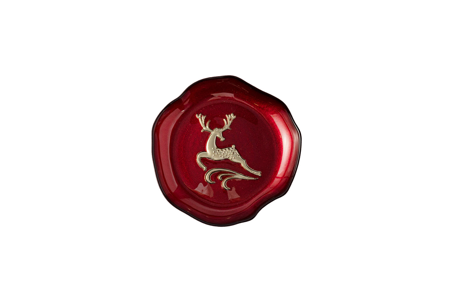 Prato vermelho hera 15x2,5cm