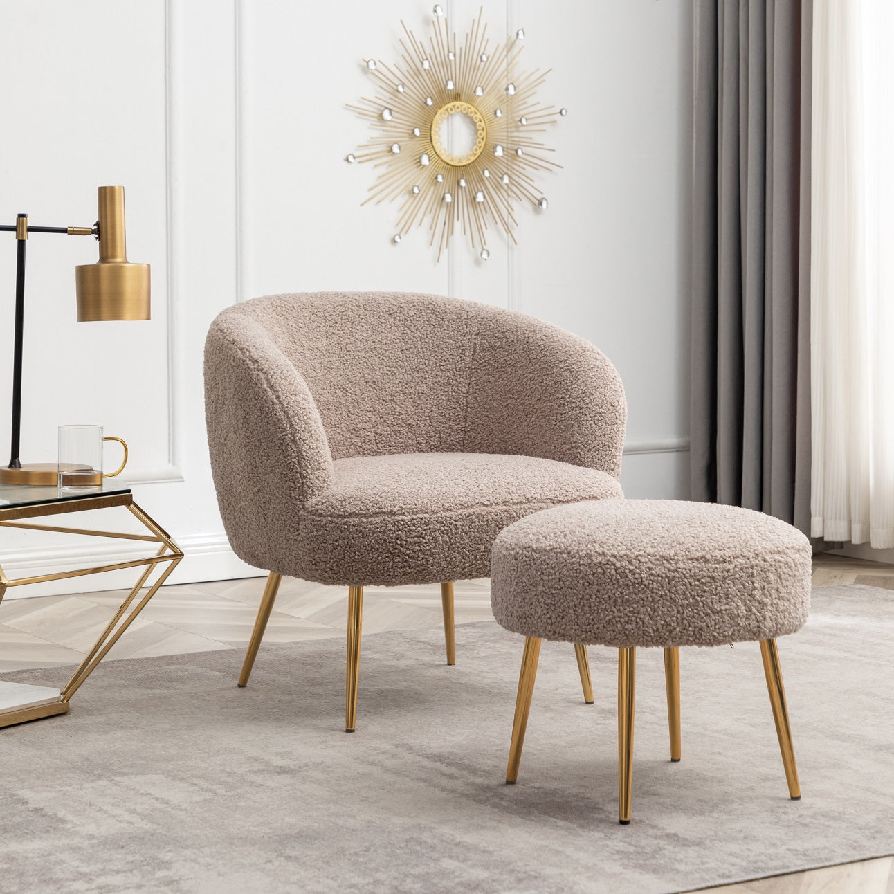 Poltrona peluciado 75x70x75cm