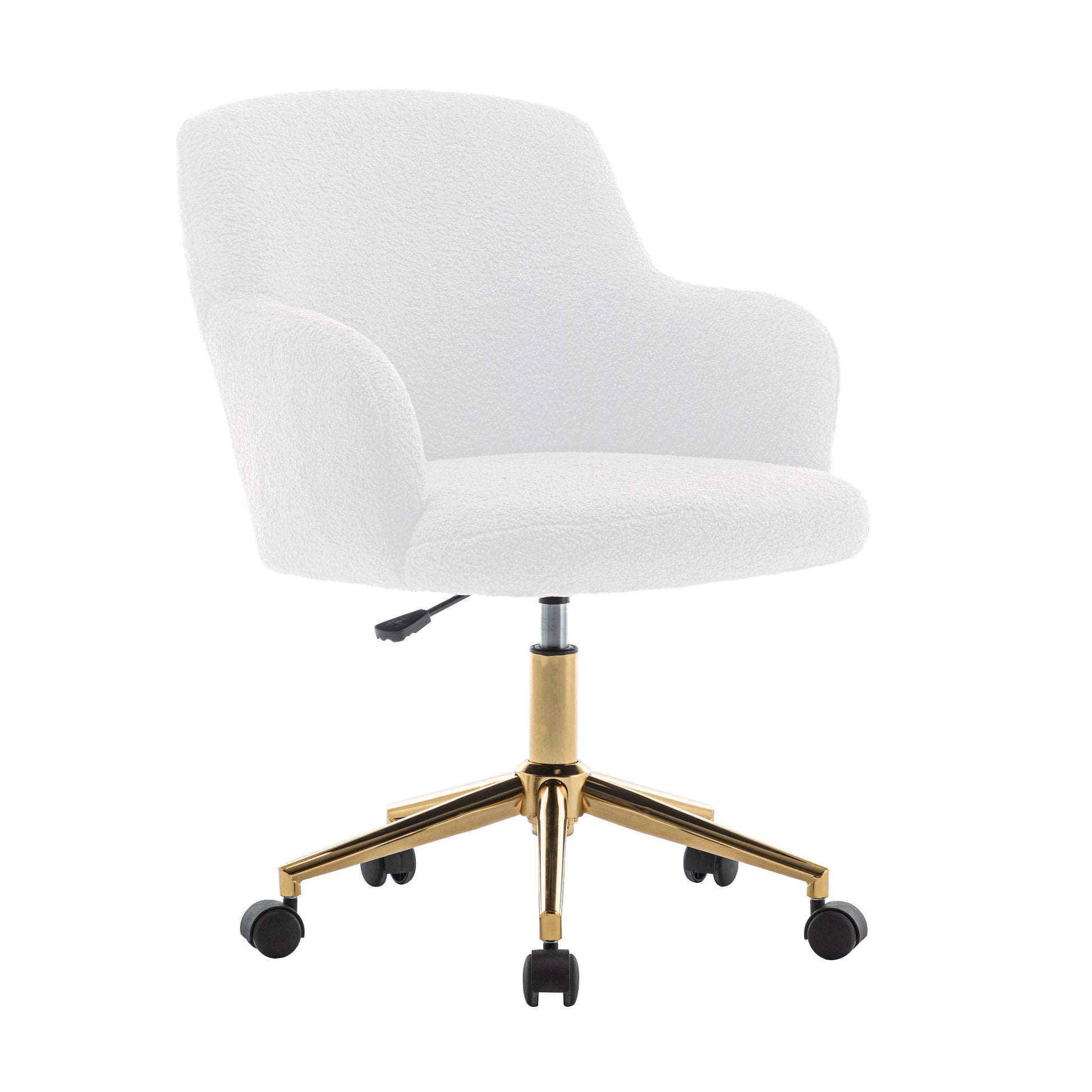 Cadeira de escritorio pelucia 52,5x53x84,5x90cm