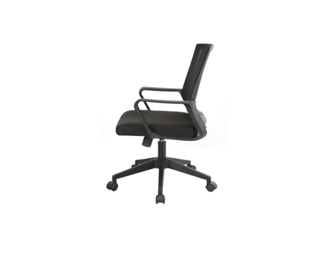 Cadeira de escritorio giratoria com pistão a gás 60x87x97