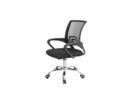 Cadeira de escritorio giratoria com pistão a gás 48x56x96