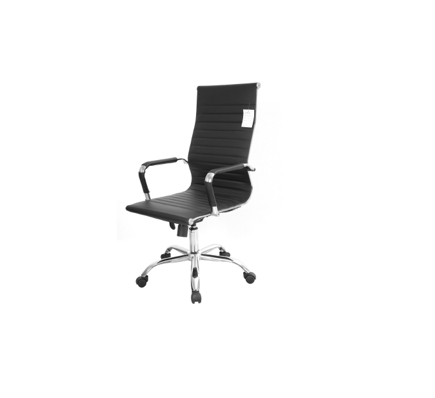 Cadeira de escritorio giratoria com pistão a gás 62x56x106