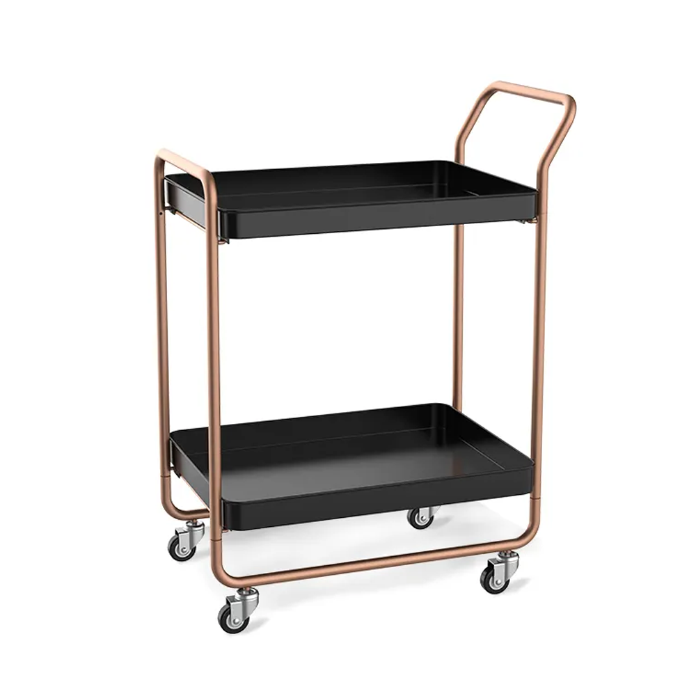 Multifunctional cart with 2 shelves