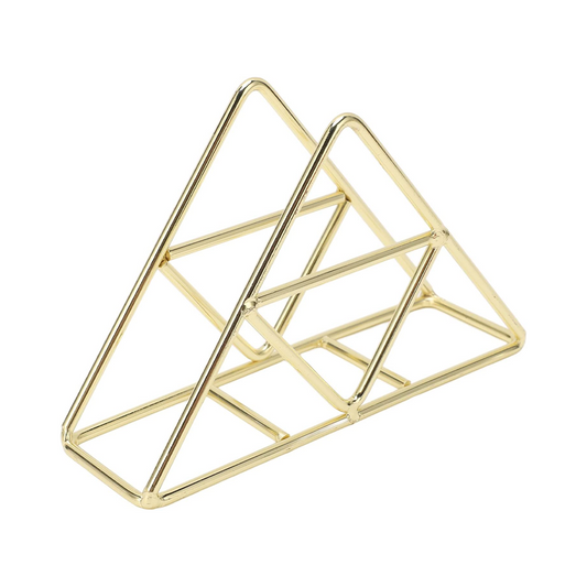 Gold napkin holder