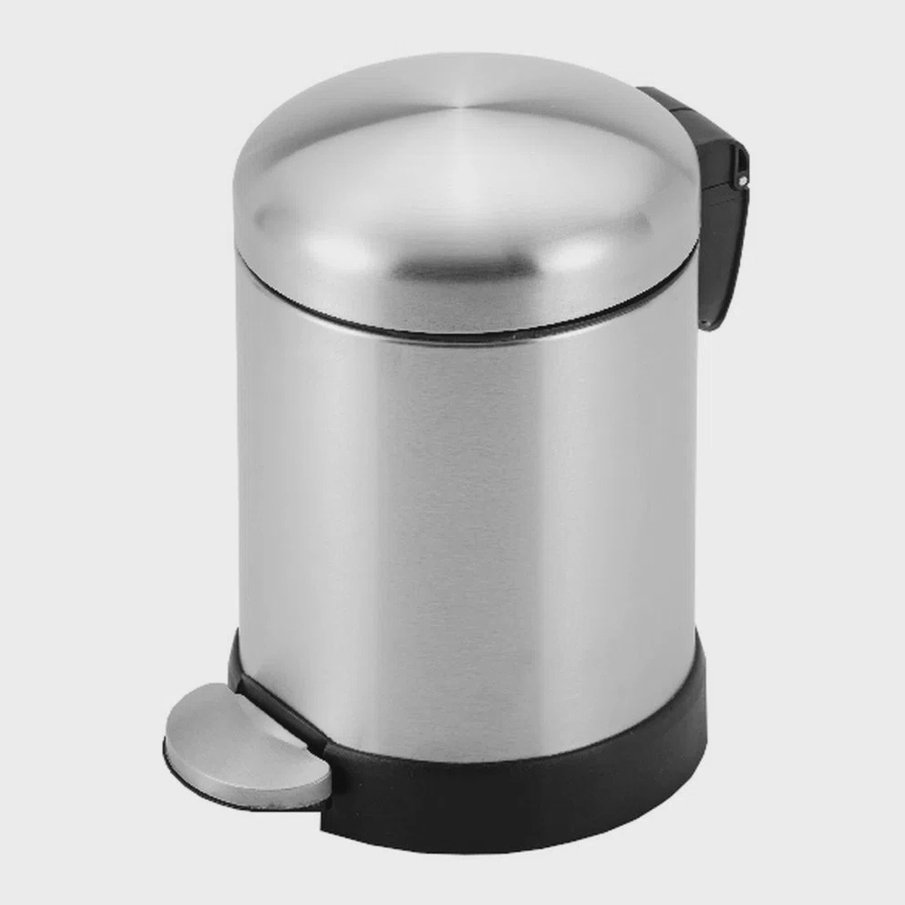 5L steel oval trash can