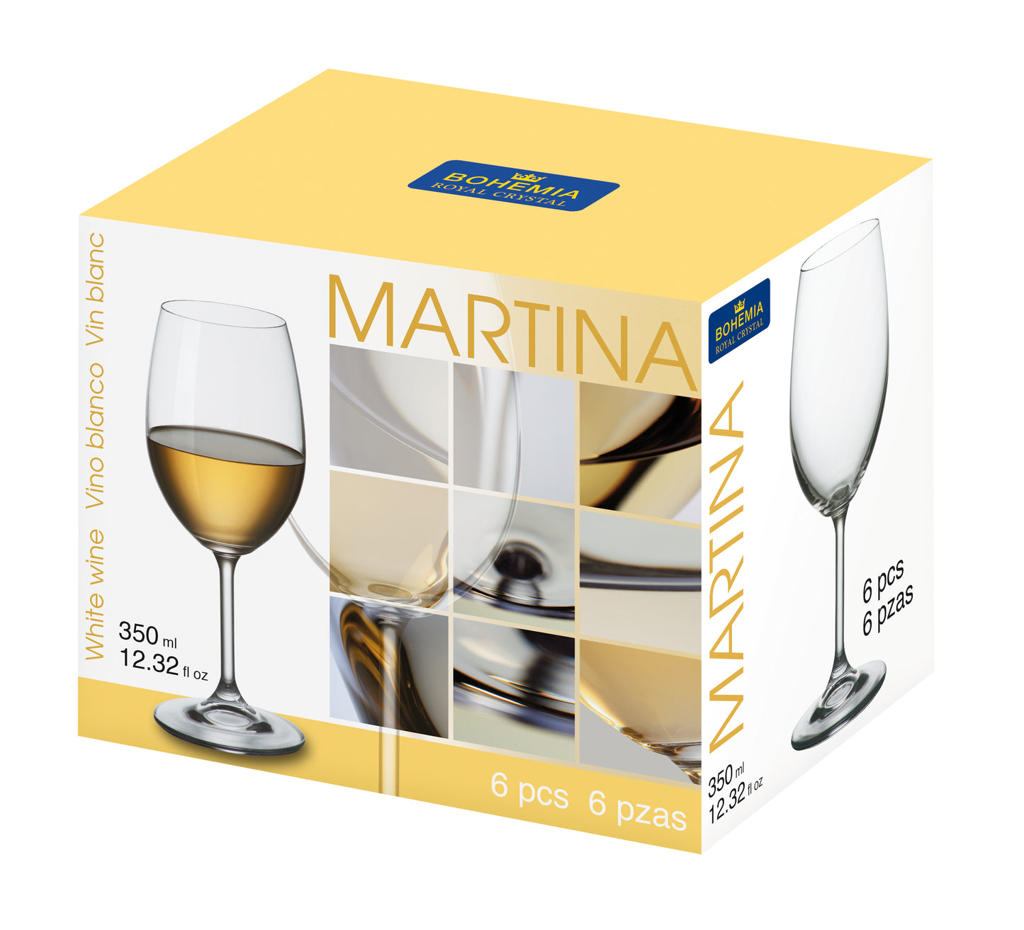 Taça martina 350ml com 6unid