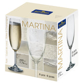 Taça martina 220ml com 6unid