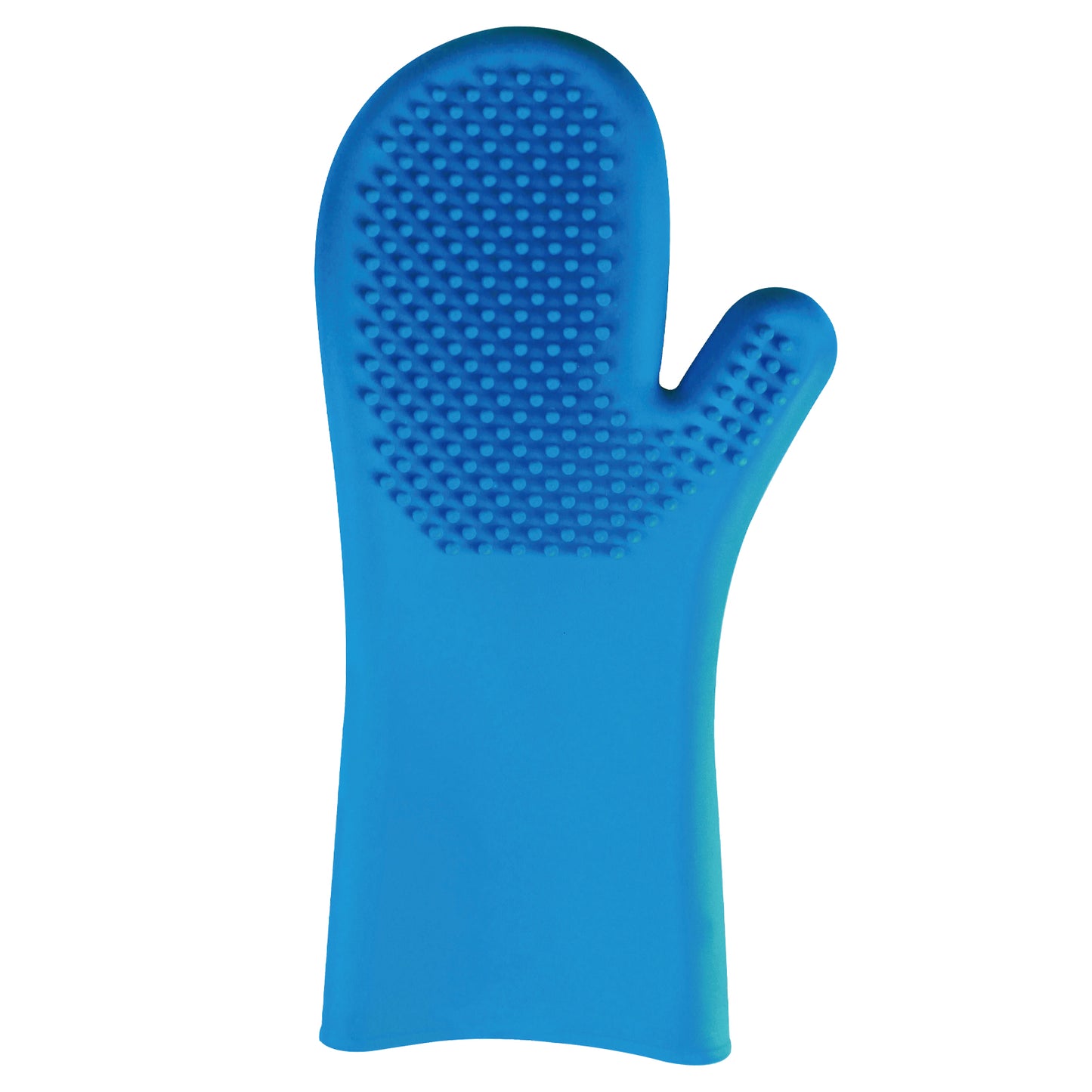 Luva de silicone azul