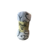 Cobertor manta flannel 100% poliester rolinho solteiro