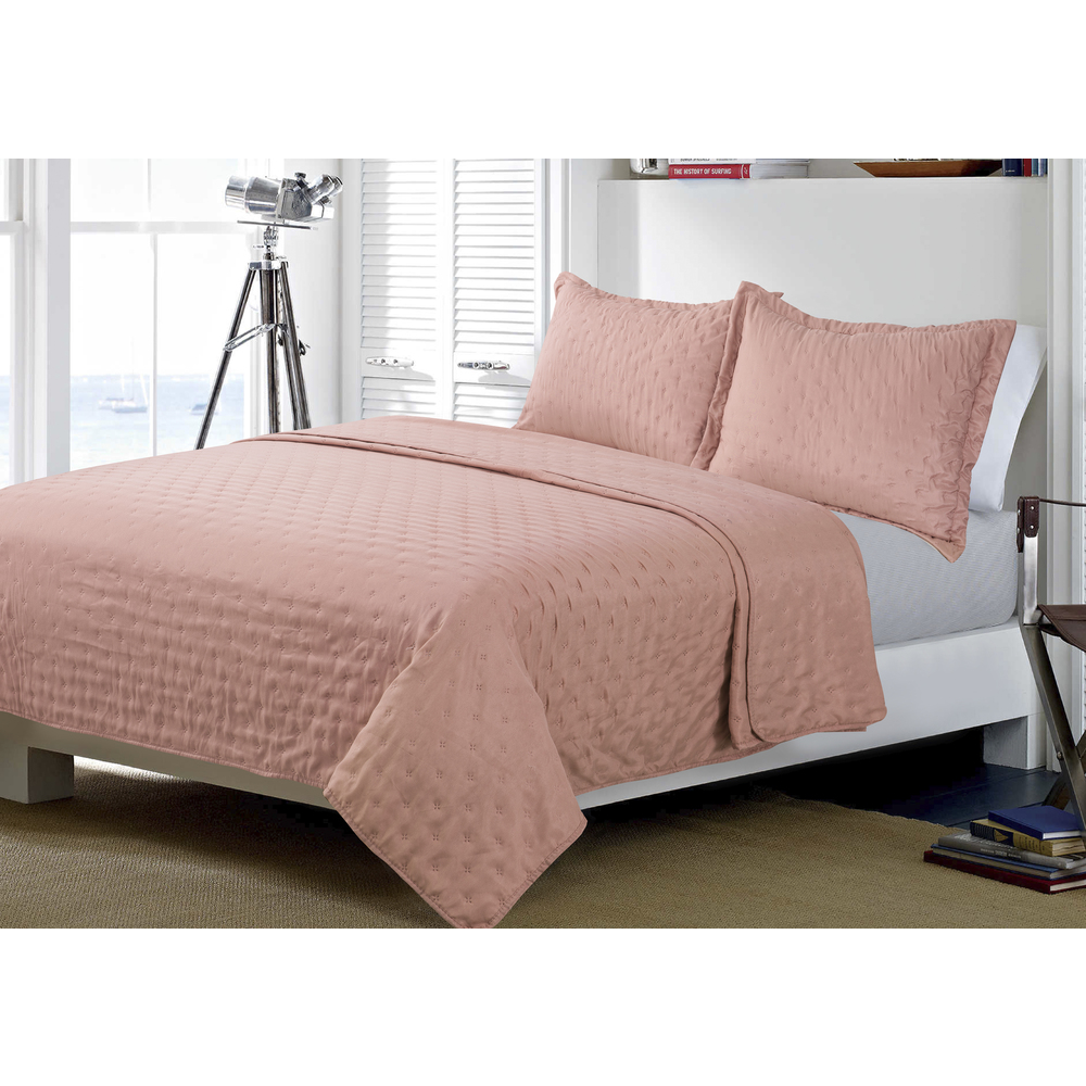 Ultrassoni single soft plus peach bed cover kit