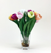 Vaso decorativo tulipa diversas