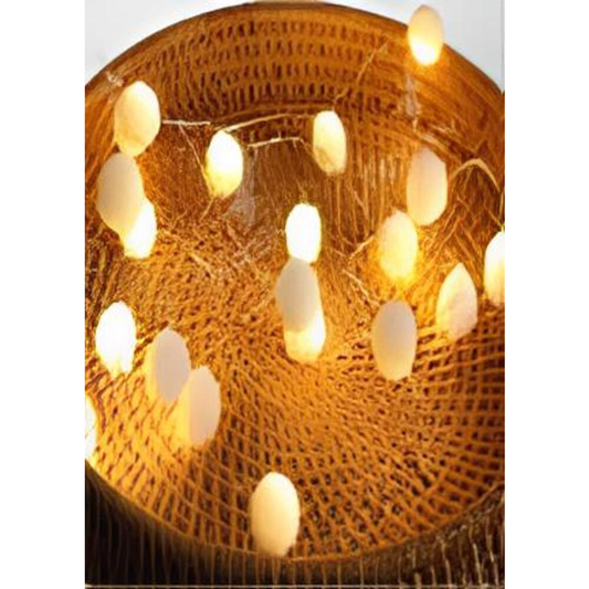 Cordão de luzes decorativas 20 pompom