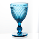 Taça de vinho armor 293ml azul