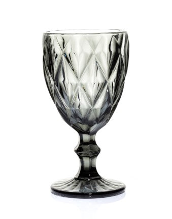 Taça de vinho tinto preto 350ml