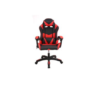 Cadeira gamer preto e vermelho giratoria 55x67x130