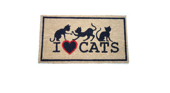 Doormat cats